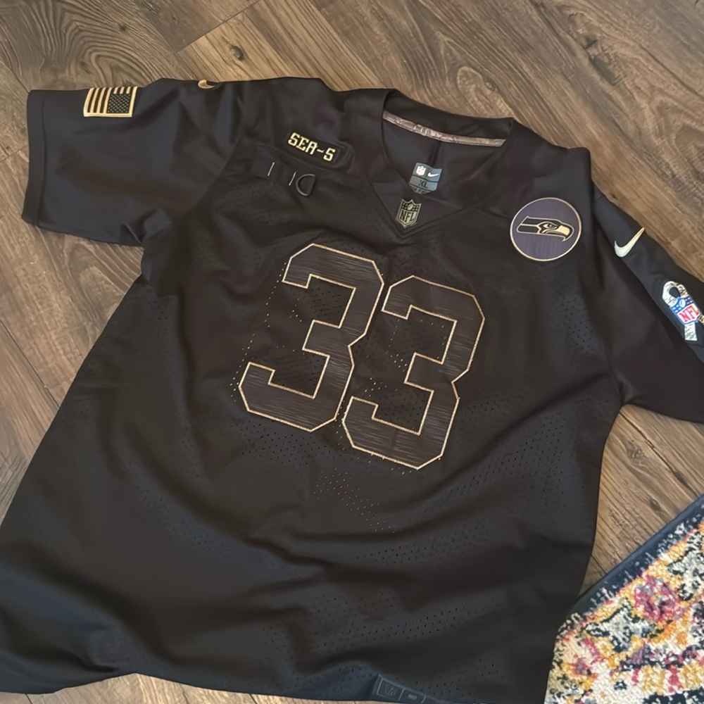 NFL SEATTLE SEAHAWKS JAMAL ADAMS JERSEY XL #33